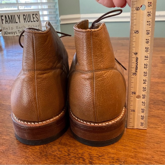Stacy Adams Madison II Chukka Boots tan olive size 10.5 D brown leather suede main image 9